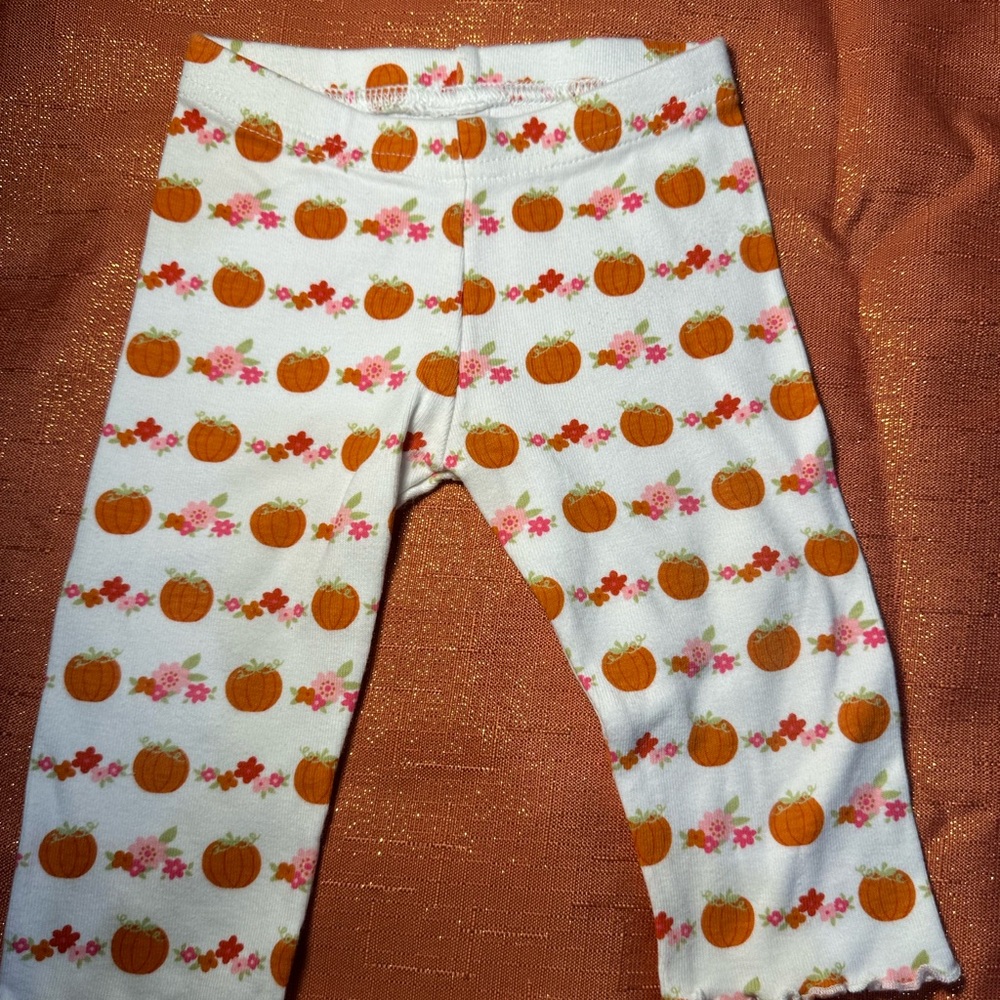 Gymboree Infant Pumpkin Leggings